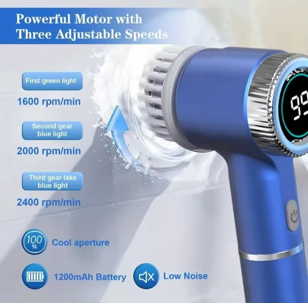 TurboScrub Pro Electric Cleaning Brush